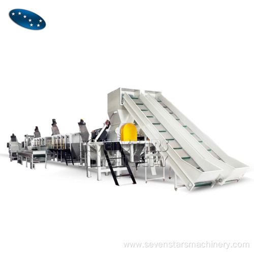 Hdpe Drum Recycling Line PP PE bottle drum washing recycling machine Factory